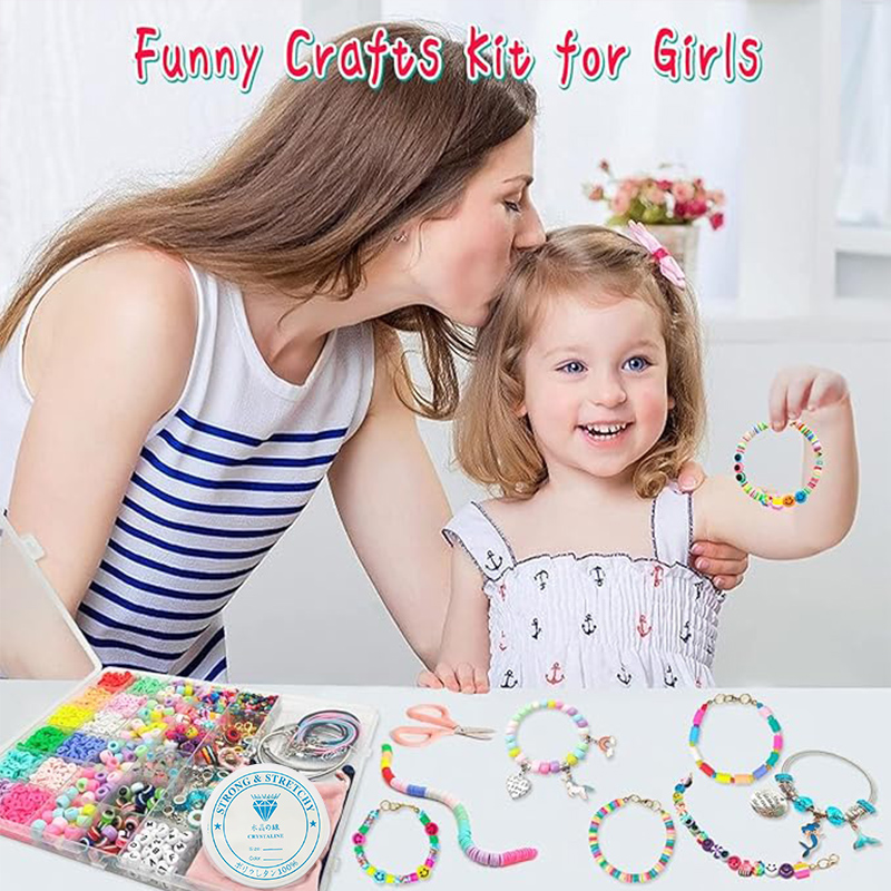 3400pcs Beads Charms Jewelry M - Jewelry Making For Birthday Party ulasan dan harga
