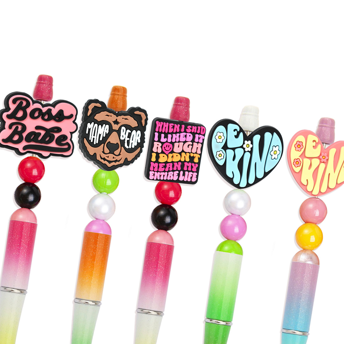 100Pcs Business Pen Bead Pen D - Jewelry Making Business ulasan dan harga