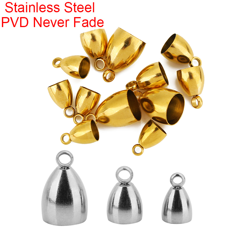 10pcs PVD Never Fade Stainless - Jewelry Making Parts ulasan dan harga