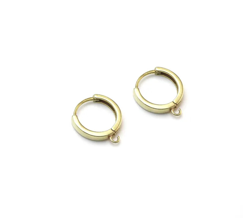 10pcs Brass Ear Hoops, Leverba - Jewelry Making Parts ulasan dan harga