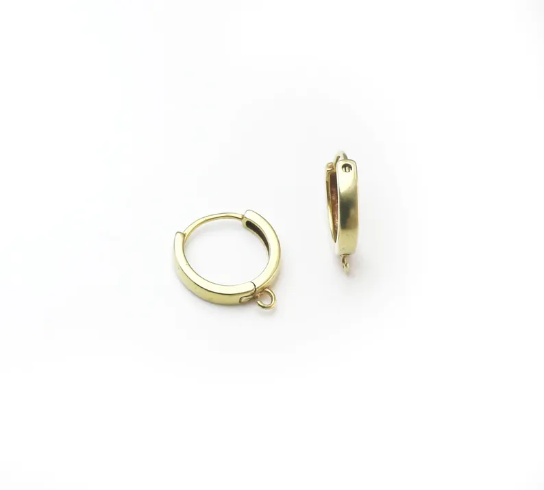 10pcs Brass Ear Hoops, Leverba - Jewelry Making Parts ulasan dan harga