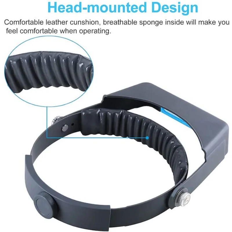 Tungfull Headband Magnifier He - Jewelry Making Glasses ulasan dan harga