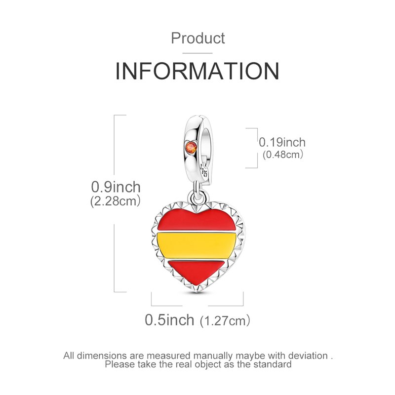 New 925 Sterling Silver Heart- - Jewelry Making Uk ulasan dan harga