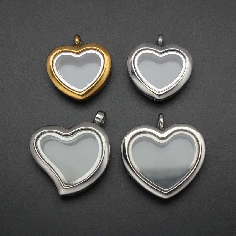 24mm 30mm heart Floating Locke - Jewelry Making For Birthday Party ulasan dan harga