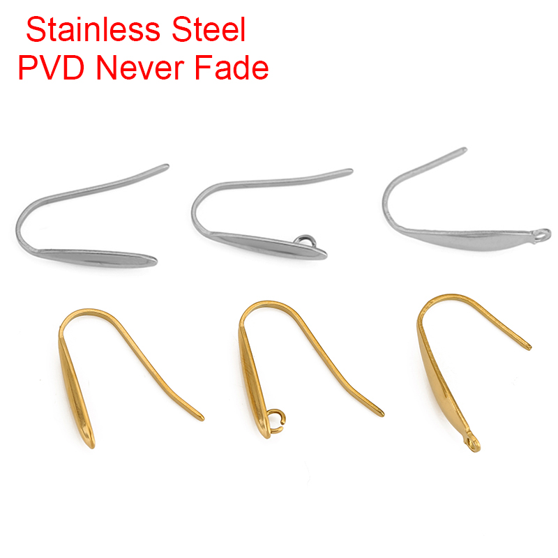 10pcs Never Fade Stainless Ste - Jewelry Making Parts ulasan dan harga
