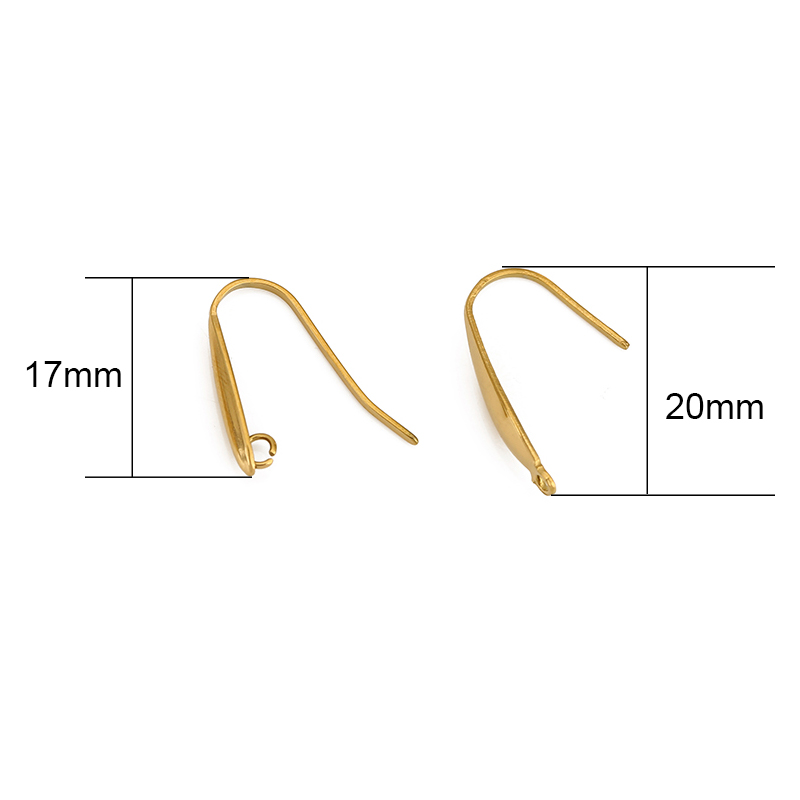 10pcs Never Fade Stainless Ste - Jewelry Making Parts ulasan dan harga