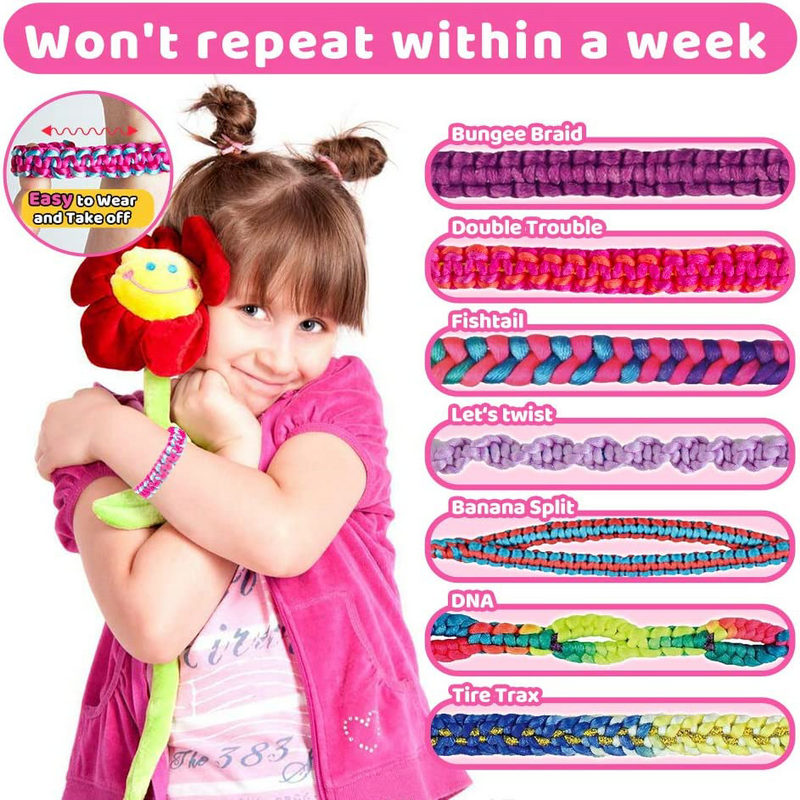 Friendship Bracelet Making Kit - Jewelry Making For Birthday Party ulasan dan harga