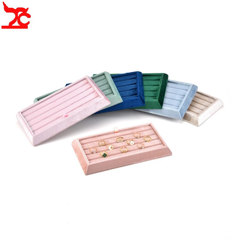 Soft Velvet Diamond Ring Tray  - Bead Mat Velvet ulasan dan harga