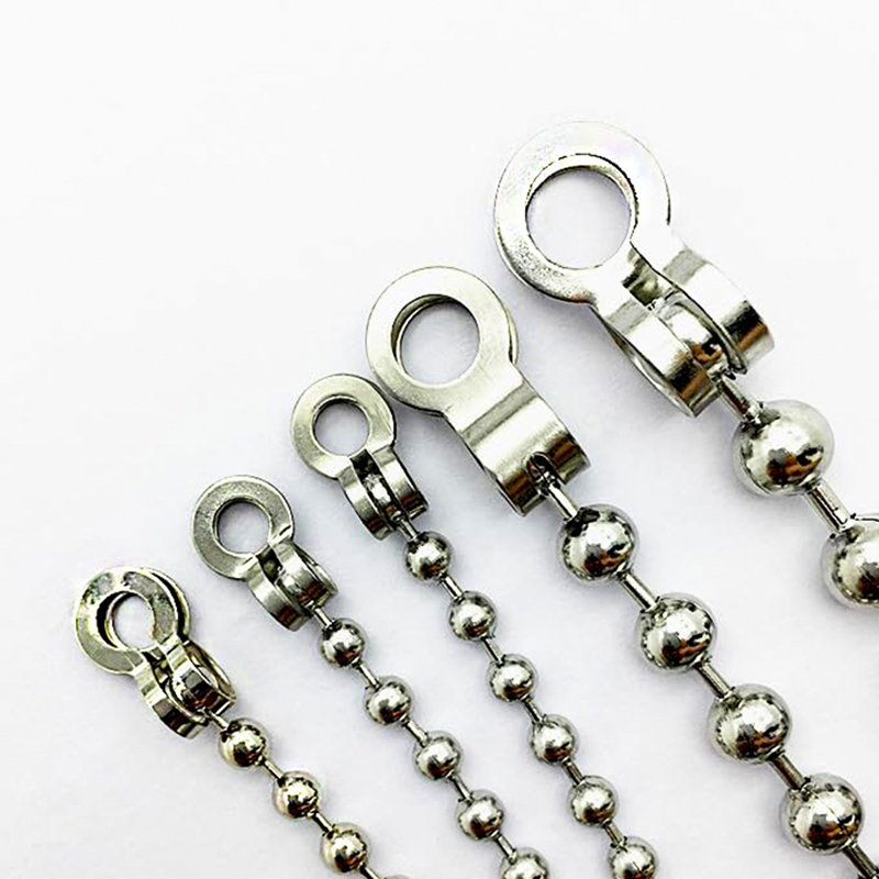 30Pcs Stainless Steel Ball Cha - Jewelry Making Parts ulasan dan harga