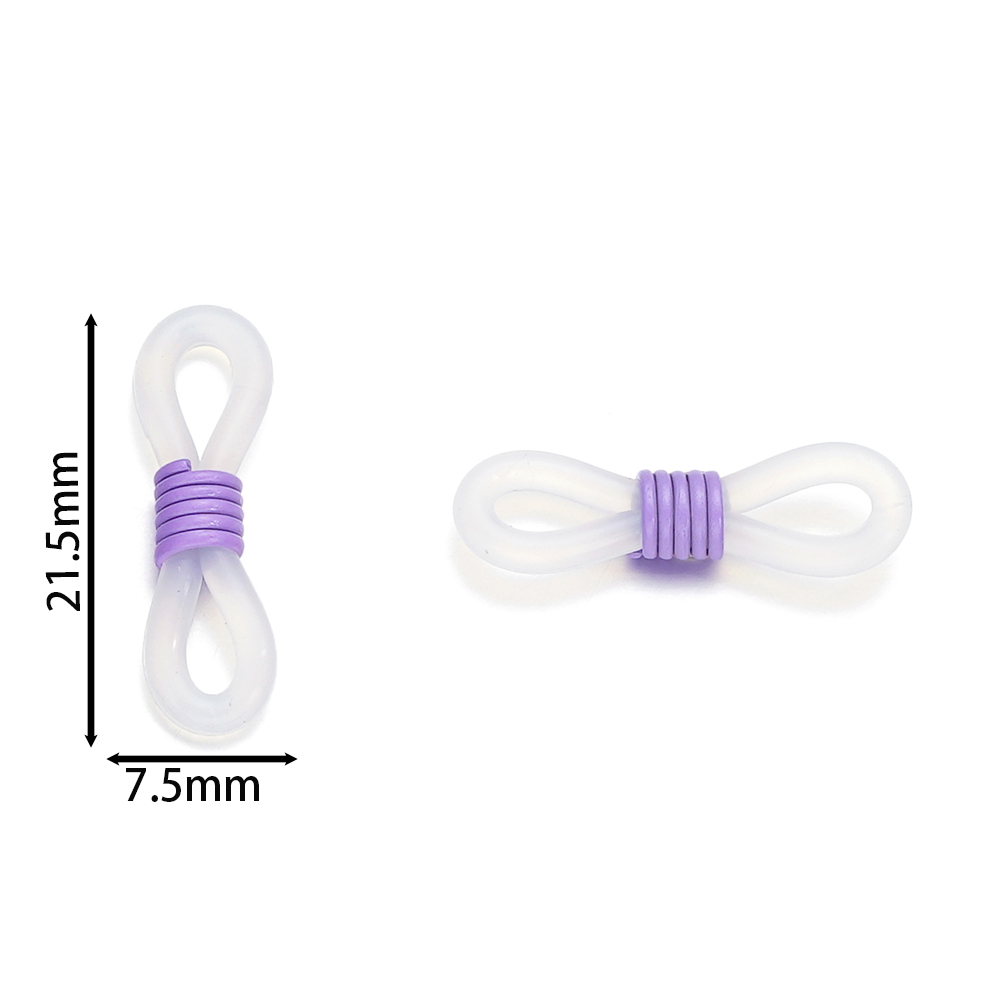 50pcs Eyeglass Chain Ends Adju - Jewelry Making Glasses ulasan dan harga