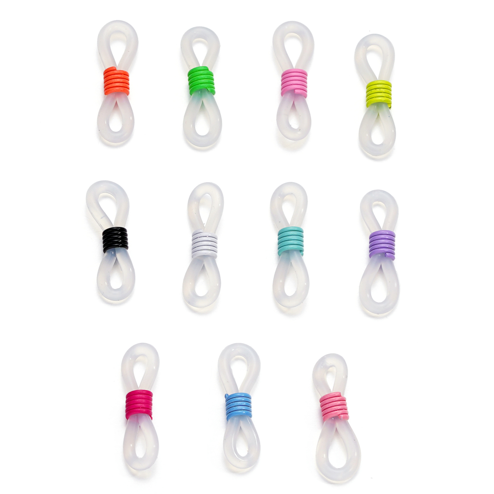 50pcs Eyeglass Chain Ends Adju - Jewelry Making Glasses ulasan dan harga