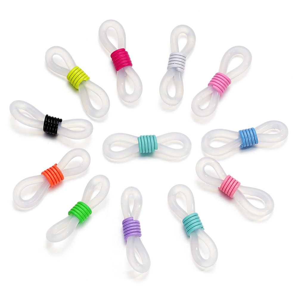 50pcs Eyeglass Chain Ends Adju - Jewelry Making Glasses ulasan dan harga