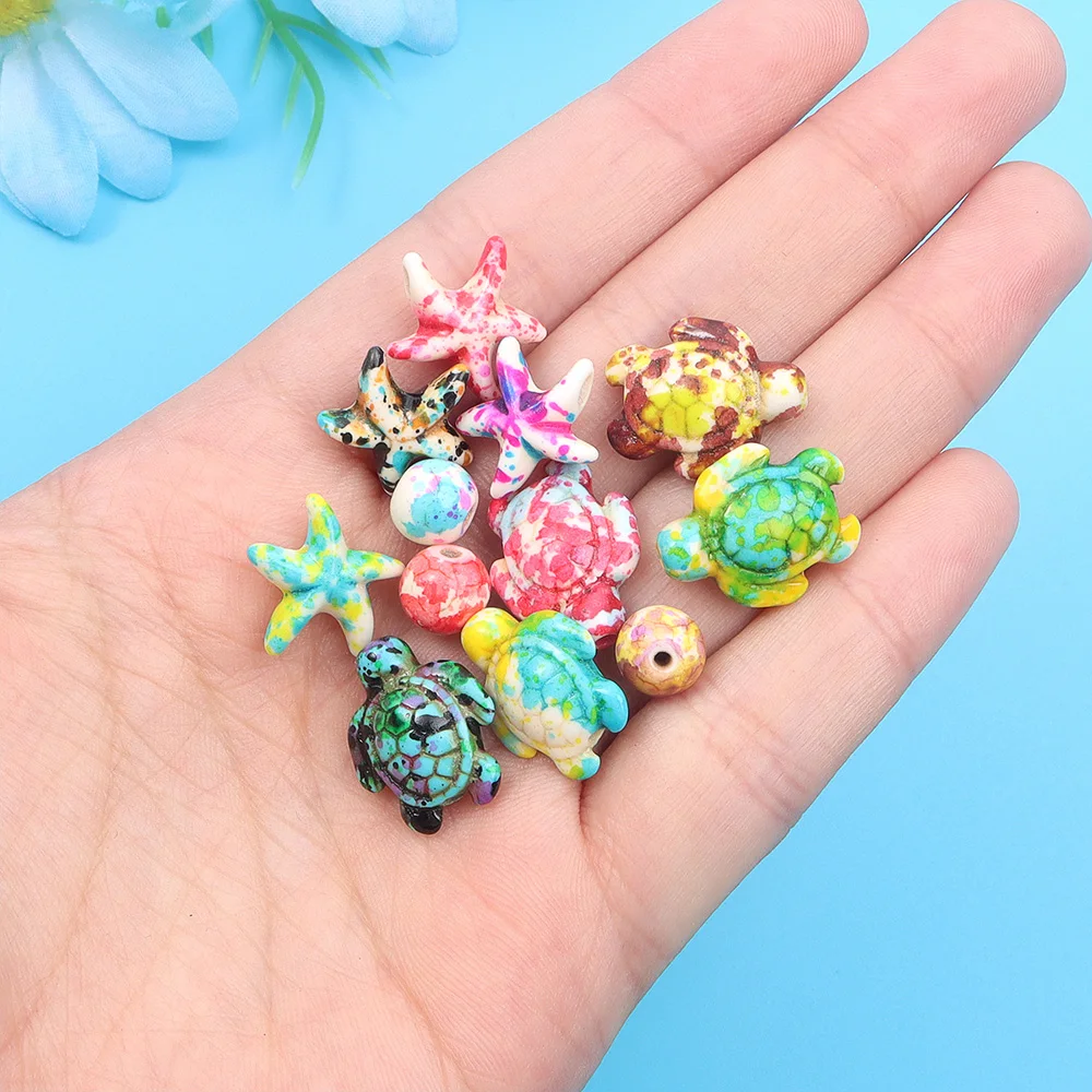 6/46/558pcs Multi-color Turquo - Jewelry Making For Birthday Party ulasan dan harga
