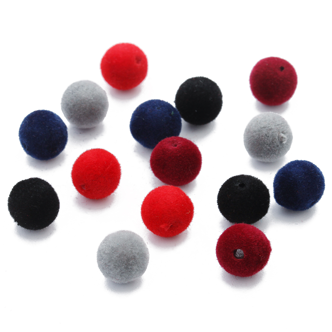 100pcs/lot Deep Color Velvet S - Bead Mat Velvet ulasan dan harga