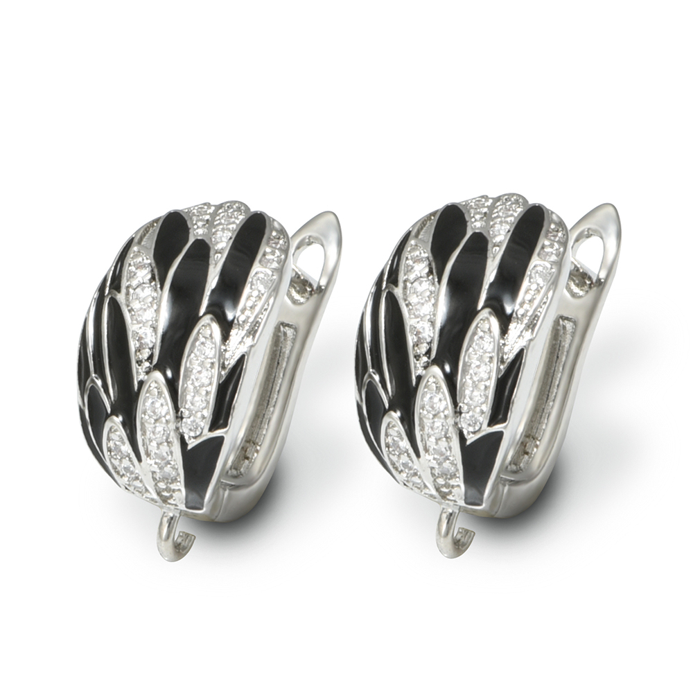 1 Pair Handmade DIY Earring Ho - Jewelry Making Parts ulasan dan harga